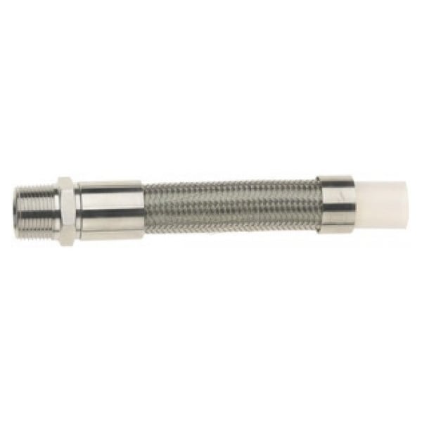 Nominal Smooth Bore Non-Conductive Tube, 1/2 in, 100 ft L, 2000 psi, PTFE, Domestic